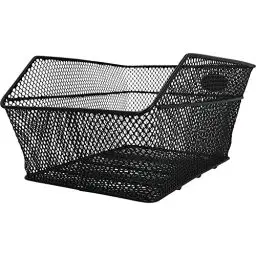 Produktbild: FISCHER Gepäckträgerkorb School, Fahrradkorb, engmaschig, diebstahlsicher, für E-Bikes geeignet, Tragkraft 25 kg, schwarz