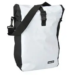Produktbild: FISCHER Gepäckträgertasche, Fahrradtasche, wasserdicht, 18 Liter, weiß