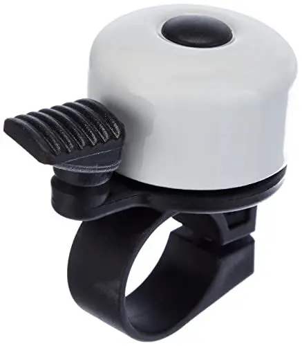 Produktbild: FISCHER Mini Fahrradglocke, weiß, One Size