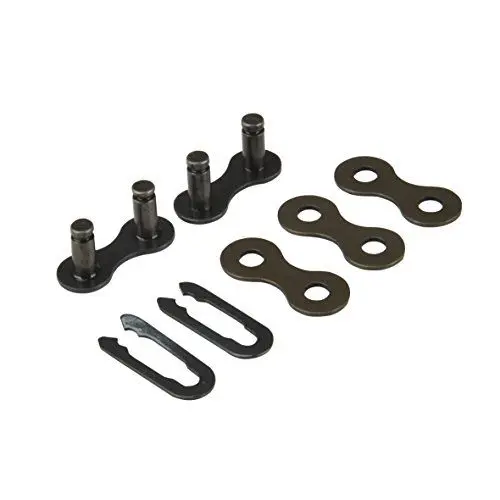 Produktbild: FISCHER Unisex 1/2 X 1/8 2x Kettenverschlussglieder, schwarz, 12 7 x 3 2 mm EU