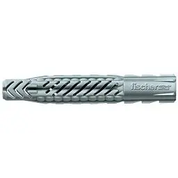 Produktbild: FISCHER Universaldübel UX 14 x 75, Schachtel mit 20 Nylondübeln, Allzweckdübel ohne Rand, für optimalen Halt bei Befestigungen in Beton, Gipskarton, Kalksand-Lochstein uvm.