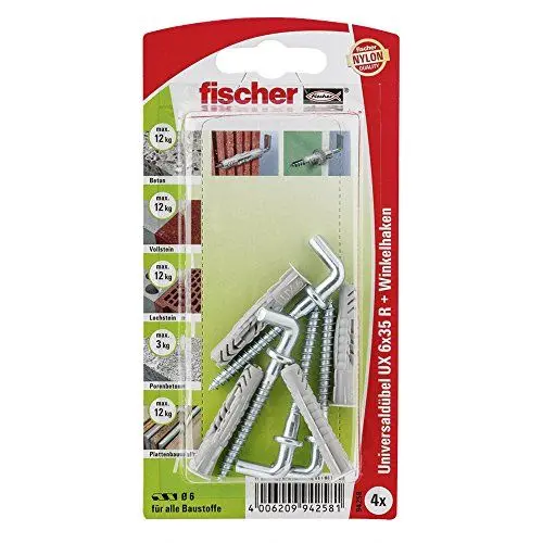 Produktbild: Fischer 94258 SB Uni-Dübel UX6X35 RHKX1
