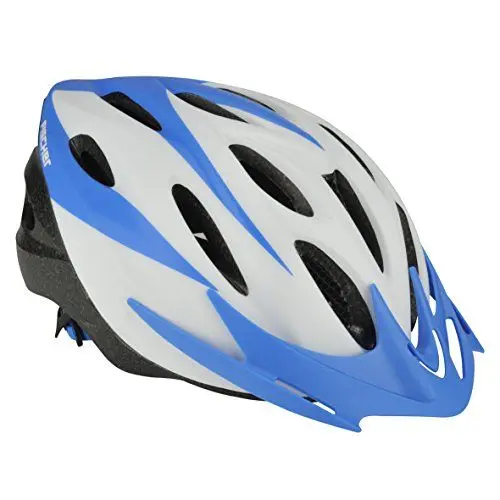 Produktbild: Fischer Erwachsene Fahrradhelm, weiß-blau, S/M (54-59cm)