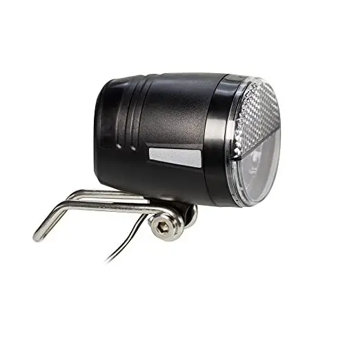 Produktbild: Fischer Fahrrad Dynamo LED-Frontlicht 45 Lux, mit Standlicht, StVZO-zugelassen