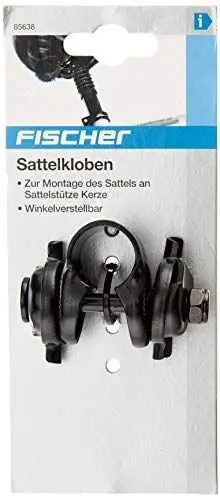 Produktbild: fischer 85638 Sattelkloben, schwarz, One Size