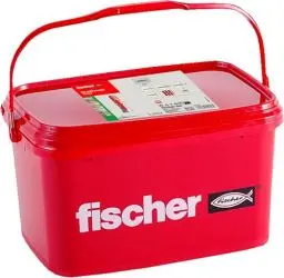 Produktbild: fischer DuoPower 6 x 30, praktischer Eimer mit 3.200 Universaldübeln, leistungsstarker 2-Komponenten-Dübel, Kunststoffdübel zur Befestigung in Beton, Ziegeln, Stein, Gipskarton uvm.