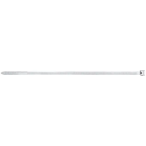 Produktbild: fischer Kabelbinder BN 2,5 x 100 - Hochwertige Kabelverbinder zur einfachen Bündelung von Kabeln und Rohren, transparent - 100 Stück - Art.-Nr. 87478