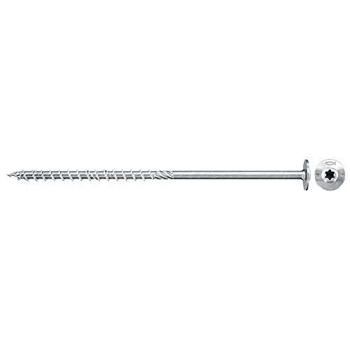 Produktbild: fischer Power-Fast FPF-ST 6, 0 x 60 A4P - Spanplattenschrauben mit Teilgewinde und Senkkopf, zur Befestigung von Tragenden Bauteilen in Holz, Nicht Rostender Stahl - 100 Stück - Art.-Nr. 657310