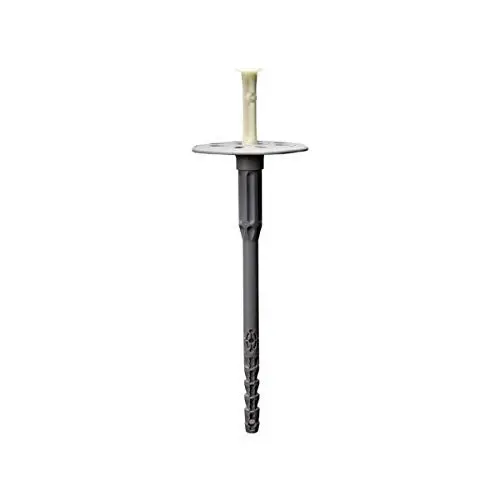 Produktbild: Fischer Dämmstoffdübel mit Kunststoffnagel PN8/140 - Dämmstoffteller mit Nagel für Dämmung bis 190mm, weiß