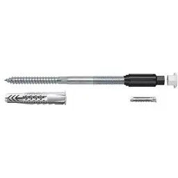 Produktbild: fischer Thermax 10/140 M6 - Abstandsmontagesystem zur Befestigung von leichten Lasten wie Leuchten und Bewegungsmeldern in Wärmedämmverbundsystemen - 20 Stück - Art.-Nr. 45694