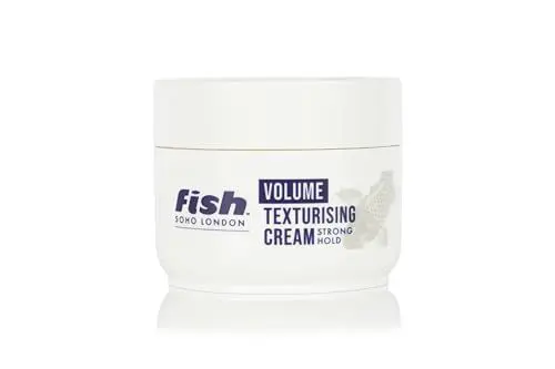 Produktbild: Fish Volumen-Texturierungscreme - Haarcreme für Männer - Stylingcreme für lockiges, glattes, welliges Haar - Haarstylingprodukte - 100 ml