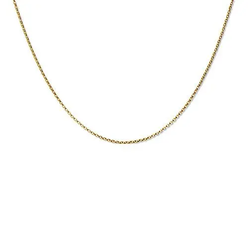 Produktbild: fish Hals-Goldkette 333 333er Gold Längen-verstellbar Satin-Beutel Verstellbar