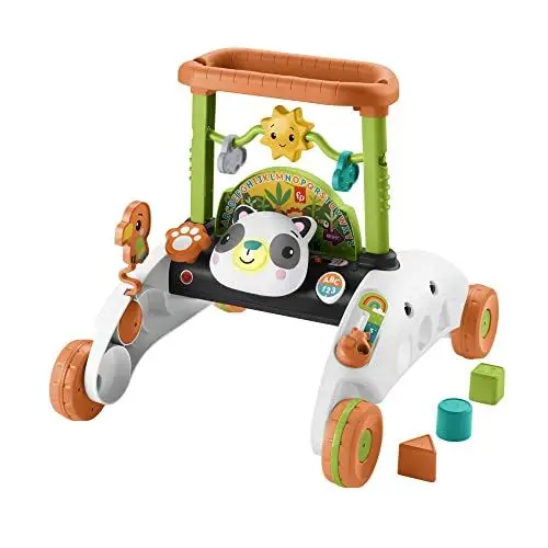 Produktbild: Fisher-Price 2-Seiten Auto-Lauflernwagen, mitwachsendes interaktives Spiel-Center mit über 50 Liedern, Version: Niederländisch·· Englisch·· Französisch·· Deutsch·· Italienisch·· Spanisch, HJY73