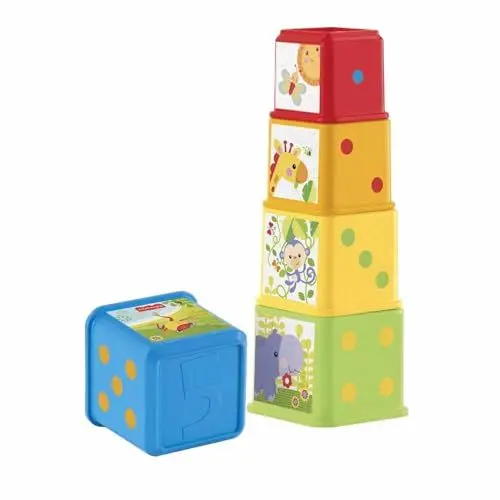 Produktbild: Fisher-Price Bunte Stapelwürfel