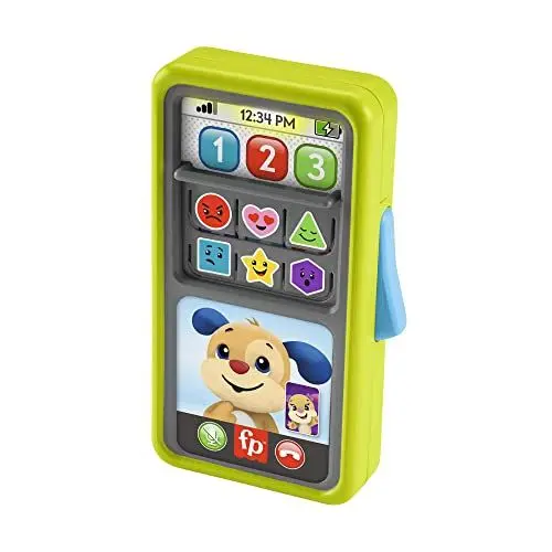 Produktbild: Fisher-Price Lernspaß 2-in-1 Smartphone - Spielzeugtelefon mit Lichtern und 75+ Liedern, Version: Czech·· Englisch·· Ungarisch·· Polnisch·· Slovak, HNL43