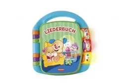 Produktbild: Fisher-Price Lernspaß, Liederbuch, Baby Musik Buch, Musikspielzeug für Babys, Elektronisches Kinderbuch, ab 6 Monate, Deutsche Version, CDH40