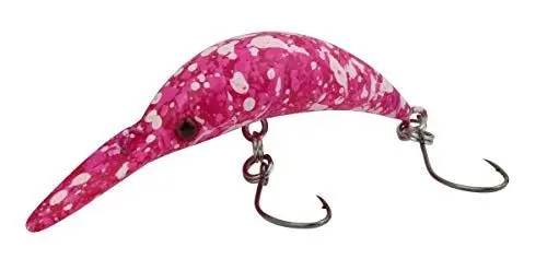 Produktbild: Fishing Tackle Max Unisex – Erwachsene 10C5200343C10 FTM Mega Masu MR Wobbler 3,5cm 35mm 2,5g UV Camou Pink 5200343 Ultra Light Fischen Forellenangeln Barschangeln, Bunt, Normal