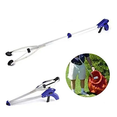 Produktbild: Greifer Müllzange Greifarm Müll Greifzange Zange Handgreifer Faltbarer Langer Arm der die Klaue Erreicht Müll Pickup Tool 81cm (32 Zoll)