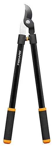 Produktbild: Fiskars Bypass-Astschere für frisches Holz, Antihaftbeschichtet, Gehärteter Präzisionsstahl, Länge: 81 cm, Schwarz, L11, 1027541