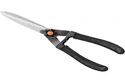 Produktbild: Fiskars Heckenschere, Mit rutschhemmenden SoftGrip-Griffen, Hochwertige Stahl-Klingen, Länge: 55 cm, Mattschwarz, HS10, 1027529