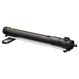 Produktbild: Fiskars X-Series Oszillierender Regner S–L, Inkl. herausnehmbarem Filter und Werkzeug zur Düsenreinigung, Sprinkler für 300-500 m², Schwarz/Orange, 1070831