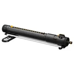 Produktbild: Fiskars X-Series Oszillierender Regner S–M, Inkl. herausnehmbarem Filter und Werkzeug zur Düsenreinigung, Sprinkler für 150-300 m², Schwarz/Orange, 1070832