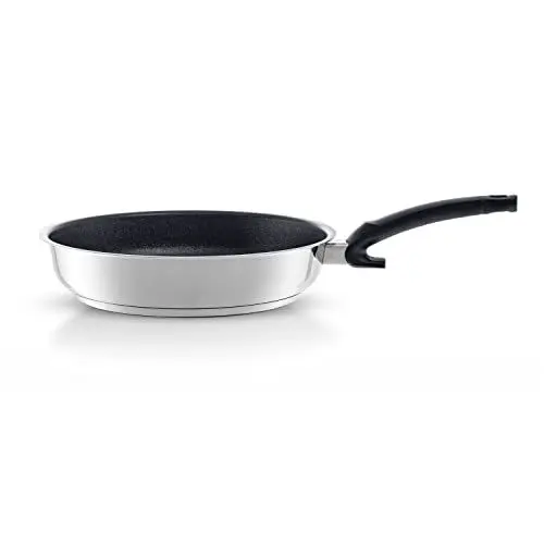 Produktbild: Fissler Adamant Premium / beschichtete Edelstahl-Pfanne (Ø 28 cm) Bratpfanne-antihaftend, kratzfest - Induktion, Silber