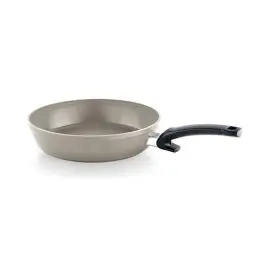 Produktbild: Fissler Ceratal Comfort/Aluminium-Pfanne hergestellt ohne PFAS/PTFE, Keramik-beschichtet (Ø 28 cm) Ceramic Bratpfanne antihaftend – Induktion, Grau
