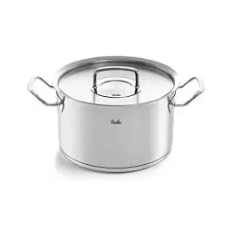 Produktbild: Fissler Original-Profi Collection/Braten-Topf (Ø 24 cm, 4,6 Liter) Edelstahl-Kochtopf, Bräter mit Metall-Deckel - Induktion