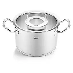 Produktbild: Fissler Original-Profi Collection/Edelstahl-Kochtopf (Ø 20 cm, 3,9L) Töpfe inkl. Glas-Deckel – Induktion