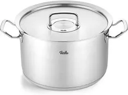 Produktbild: Fissler Original-Profi Collection/Edelstahl-Kochtopf (Ø 20 cm,4 L) Töpfe inkl. Metall-Deckel, Innen-Skalierung, Made in Germany - Induktion