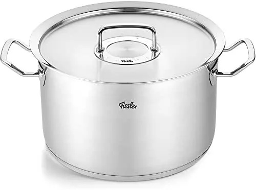 Produktbild: Fissler Original-Profi Collection/Edelstahl-Kochtopf (Ø 20 cm,4 L) Töpfe inkl. Metall-Deckel, Innen-Skalierung, Made in Germany - Induktion