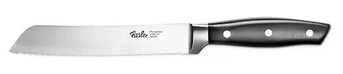 Produktbild: Fissler PROFI Brotmesser 180mm - Wellenschliff Hochwertig, Klinge 18cm, Brötchenmesser Spezialklingen Edelstahl geschmiedet - scharf, Brot Messer Rostfrei