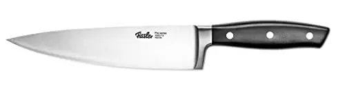 Produktbild: Fissler PROFI Kochmesser 190mm - Hochwertig, Klinge 19cm, Spezialklingen-Edelstahl geschmiedet - scharf, Messer Rostfrei, Küchenmesser breites Klingenblatt