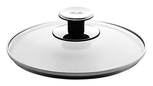Produktbild: Fissler / Sichtkoch-Glasdeckel (Ø 24 cm) Ersatzdeckel für Pfannen, Töpfe & Schnellkochtöpfe, Transparent, 001-104-24-200/0