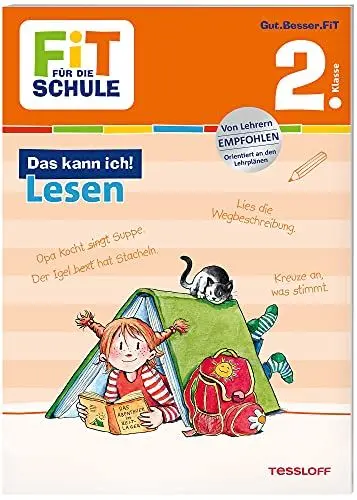 Produktbild: FiT FÜR DIE SCHULE. Das kann ich! Lesen 2. Klasse