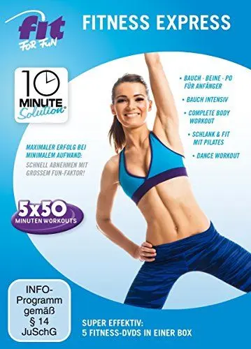 Produktbild: Fit for Fun - 10 Minute Solution: Fitness Express (5 DVDs)