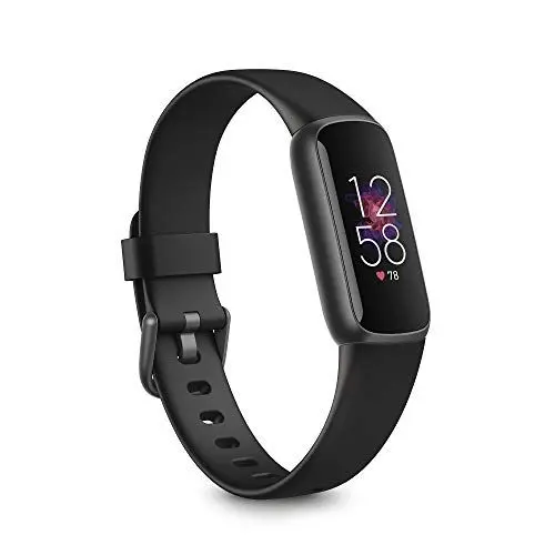 Produktbild: Fitbit Luxe Health & Fitness Tracker with 6-Month Fitbit Premium Membership Included, Stress Management Tools and up to 5 Days Battery, Black