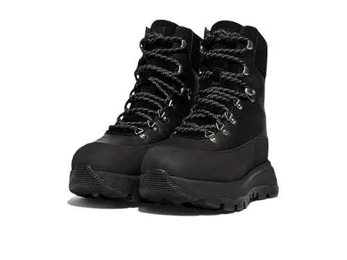 Produktbild: FitFlop Damen Hiking Boots, Schwarz, 39 EU