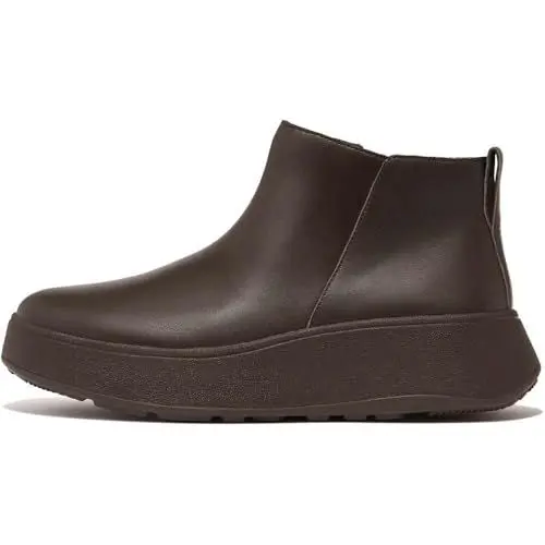 Produktbild: Fitflop Damen F-Mode Leder Stiefelette, Chocolate Brown, 40 EU