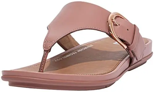 Produktbild: Fitflop Damen Gracie Flache Sandale, Warm Rose, 35.5 EU Schmal