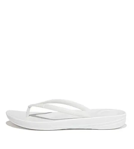 Produktbild: Fitflop Damen IQUSHION FLIP Flop-SOLID Zehentrenner, Urban White, 36 EU