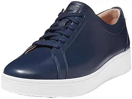 Produktbild: Fitflop Damen Rally Leder Sneaker, Midnight Navy (Marineblau), 37 EU