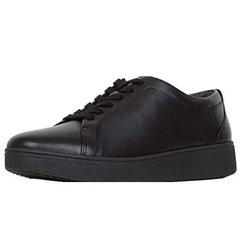 Produktbild: Fitflop Damen Rally Leder Sneaker, Schwarz (All Black), 36 EU