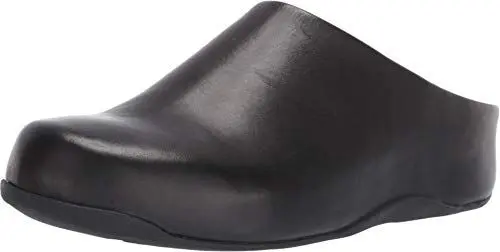 Produktbild: Fitflop Damen SHUV Leather Clogs, Black, 40 EU