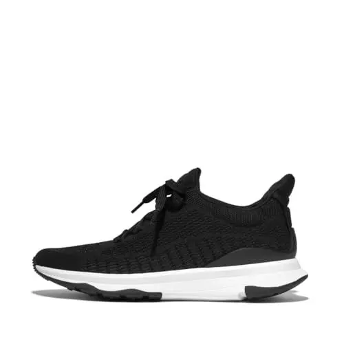 Produktbild: Fitflop Damen Vitamin Ffx Knit Sports Sneakers Sneaker, Schwarz Mix, 38 EU
