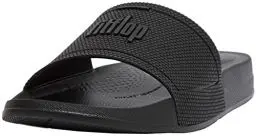 Produktbild: Fitflop Damen iQUSHION Slides Flipflop, All Black, 38 EU