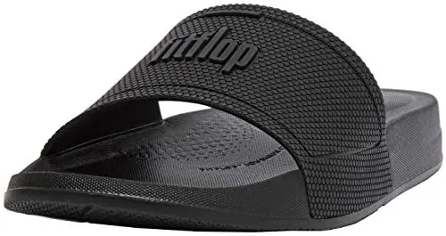Produktbild: Fitflop Damen iQUSHION Slides Flipflop, All Black, 38 EU