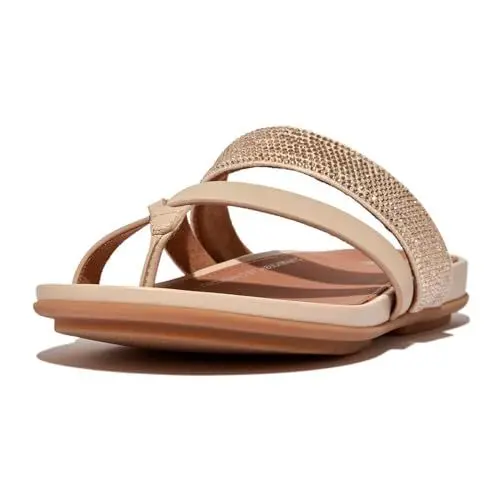 Produktbild: Fitflop HO5 Gracie Crystal Ledersandalen