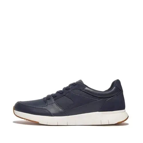 Produktbild: Fitflop Herren ANATOMIFLEX Mens Material-Mix Panel Trainers Sneaker, Midnight Navy (Marineblau), 43 EU
